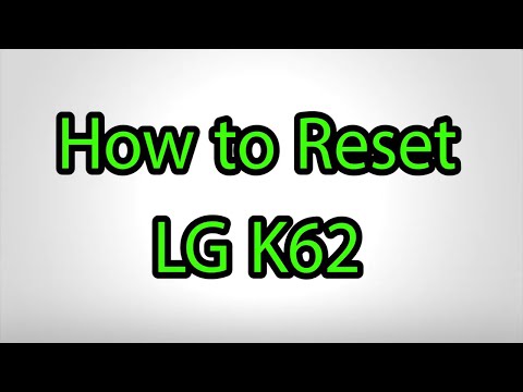 How to Hard Reset LG K62 - Pattern Unlock