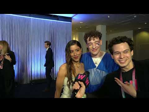 🇨🇭🇬🇷 Nemo feat. Marina Satti @ Eurovision 2024 Turquoise Carpet Opening Ceremony | Interview