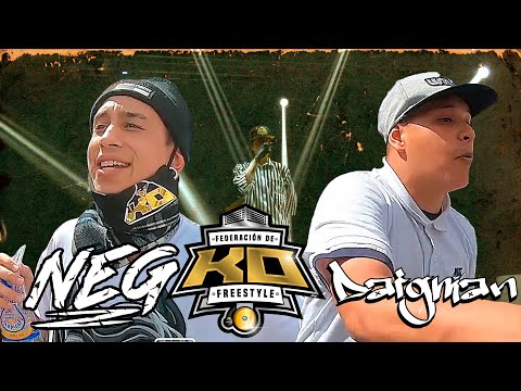 NEG vs DAIGMAN  | K.O Federación De Freestyle | Fecha ll 🥊