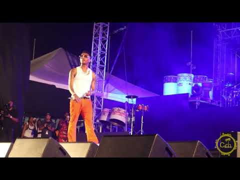 Wiz Kid At Machel 40 One Show