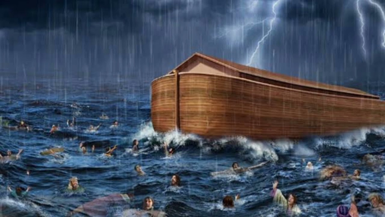 Pr. Juanribe Pagliarin "Gênesis, 6:5" Deus anuncia o dilúvio a Noé.