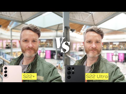 Samsung Galaxy S22 Ultra versus Galaxy S22+ camera comparison