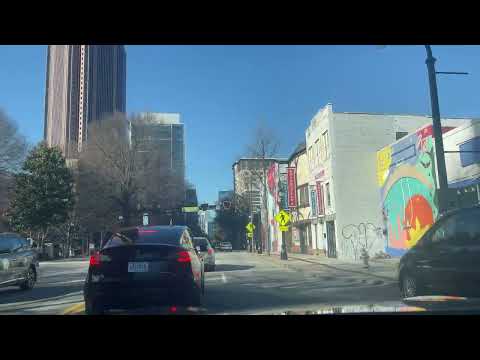 "Exploring Atlanta's Hidden Gems: A Scenic Drive Through Downtown's Most Beautiful Spots!"