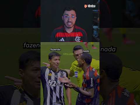 Leitura labial do Wallace Yan e o Allan Franco discutindo no jogo do Atlético MG vs Flamengo