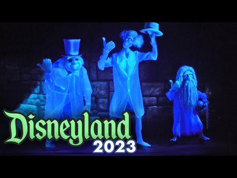 Haunted Mansion 2023 - Disneyland Ride [4K POV]