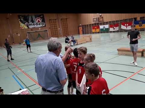 U11m ÖMS 2018 Siegerehrung - erste Medaille für die Truppe !!!