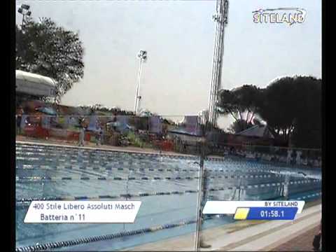 Serie 11 dei 400 Stile Libero  Assoluti Maschi Master - 11 Memorial Andrea Bettiol