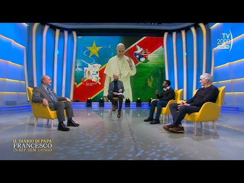 Il diario di Papa Francesco (TV2000) - 1.02.2023 - Papa in Congo: incontro con opere caritative
