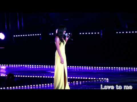 [직캠]130511 드림콘서트 Changmin (창민) & Hyorin (효린) 스페셜무대 - When I First Saw You