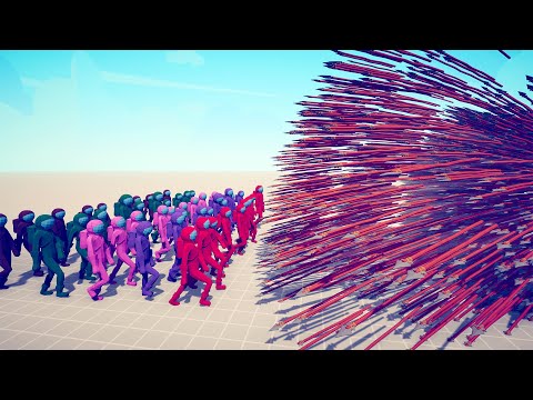 100x AMONG US UNITS vs EVERY GOD - Totally Accurate Battle Simulator