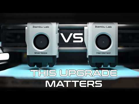 Upgrading the Bambu P1S with Hardened Steel Parts