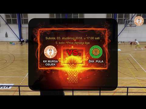 KK Mursa - ŽKK Pula 72:79