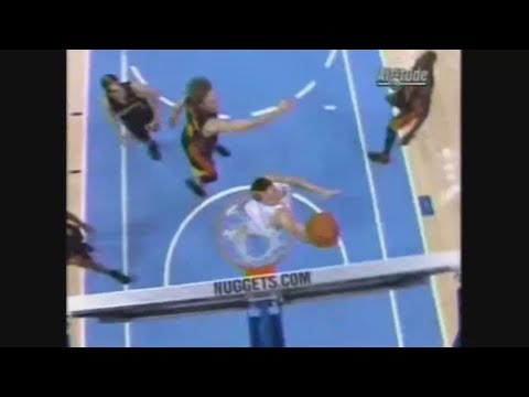Eduardo Najera Making Lay Ups Vs. Warriors, 2006-07.
