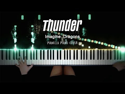 Thunder - Imagine Dragons piano tutorial