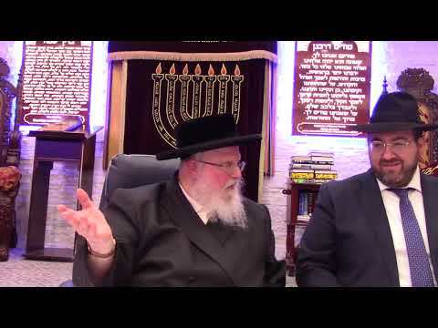 Sassov Rebbe speaking at BJCB