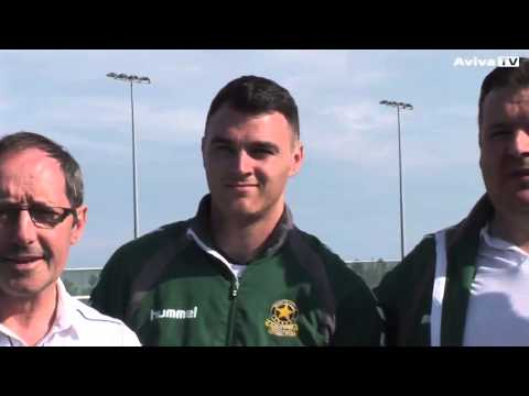FAI Junior Cup Finalists meet the Boys in Green