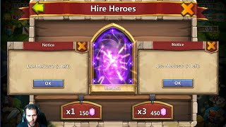 New All Time BEST Rolling Video 30k Gems MEDUSA Castle Clash