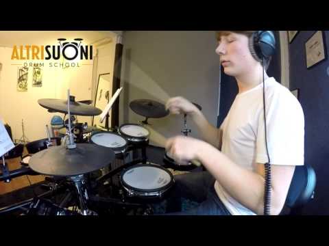 AltriSuoniDrumSchool - Trinity Drums Grade 2 - Ruben Hutter - Rock around the clock