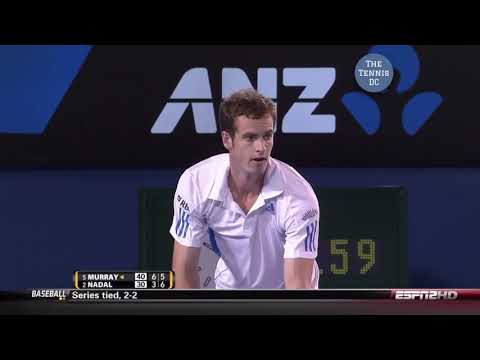Rafael Nadal v. Andy Murray | 2010 AO QF Highlights