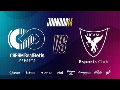 CREAM REAL BETIS VS UCAM ESPORTS CLUB  - LEAGUE OF LEGENDS - SUPERLIGA - JORNADA 14