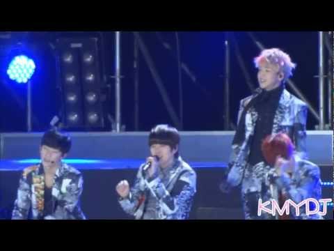 130223 양양 k-pop 콘서트 b1a4 - 잘자요 굿나잇, 걸어본다