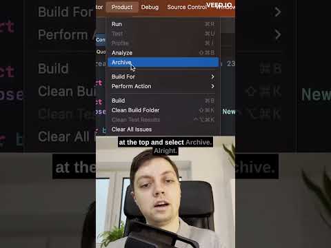 Upload your iOS App to the App Store #shorts #swiftui #appstore
