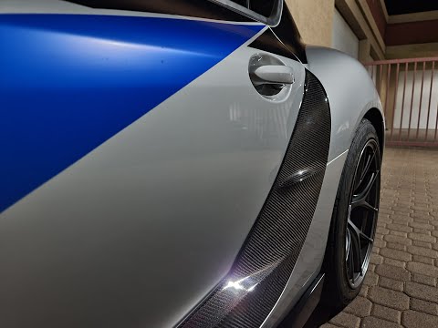 Installation and Review of the Rexpeed Carbon Door garnishes on the a90 Supra!