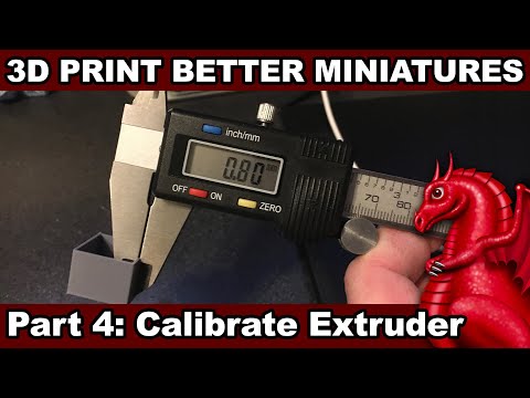 3D Printer Extruder Calibration