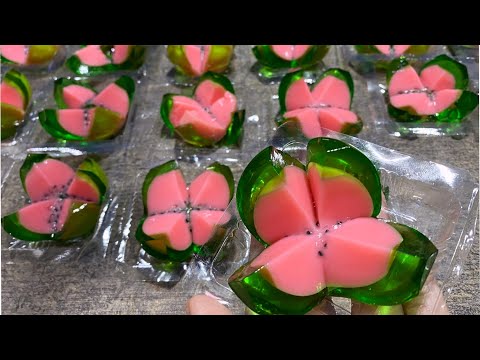 Puding cantik ini jadi rebutan bocil di sekolah||puding jambu||puding viral @syahlahabibi