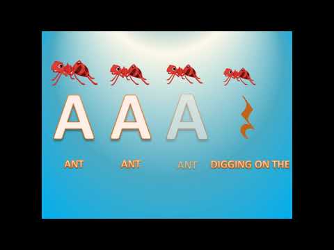 Ant Song ( Open strings)