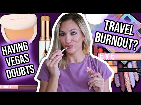 TESTING HOT NEW MAKEUP RELEASES // RARE BEAUTY ...