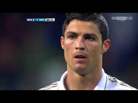 Cristiano Ronaldo Vs Sporting Gijon Home (14/04/2012)