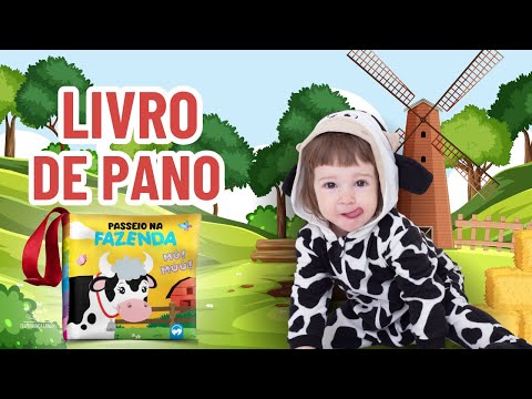 BEBÊ FELIZ - PASSEIO NA FAZENDA: LIVRO DE PANO INFANTIL