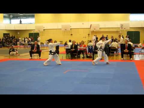 ITF Taekwon-Do 2012 Eastern Canadians - Womens 3rd dan patterns finals (round 2)
