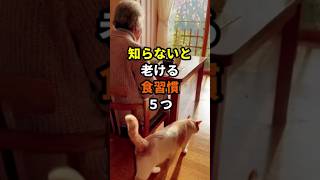 【警告】知らないと老ける食習慣5選 #70代 #健康寿命 #健康長寿の知恵袋 #老化防止#食習慣