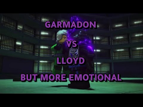 Ninjago season 8 Lloyd vs garmadon (BUT MORE EMOTIONAL)