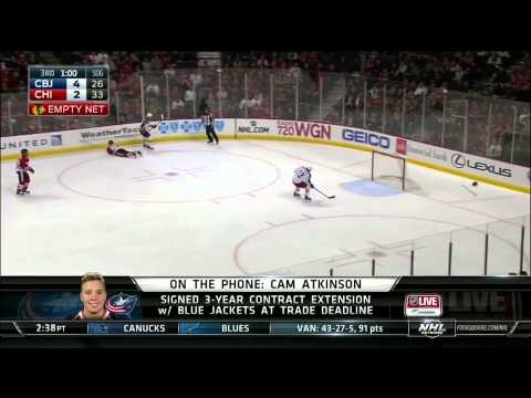 Cam Atkinson joins NHL Live