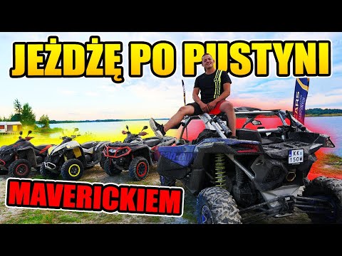 UPALANIE MAVERICKIEM X3 PO PUSTYNI! *MeetUP z WIDZAMI?!*