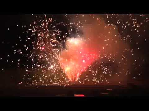 Garden Party – Exotic Summer – Feu Automatique Éventail Crépitant F2