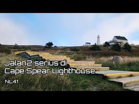 Jalan2 serius di Cape Spear Lighthouse