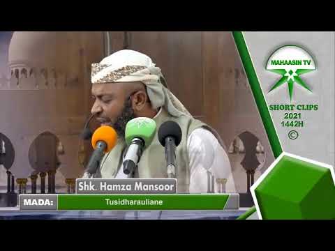 Sheikh Hamza Mansoor - Tusidharauliane