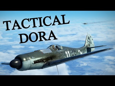 Tactical Dora || Pair of Fw-190 D-9s hunting Allied fighters || Finnish || Il-2 Great Battles in VR