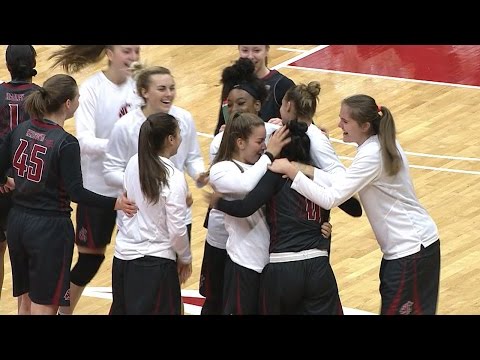 Highlight: Washington State's Chanelle Molina hits half-court buzzer-beater
