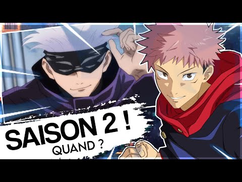 QUAND sortira exactement JUJUTSU KAISEN SAISON 2 Quelle DATE de Sortie