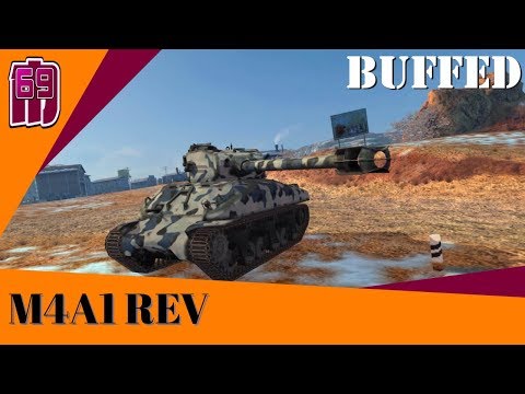 M4A1 REV post buff | wot blitz