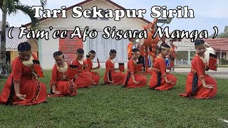 Download lagu Tari Sekapur Sirih (Fame'e Afo Sisara Manga ) | Tari Tradisonal Nias _ SMK Negeri 1 Gunungsitoli mp3