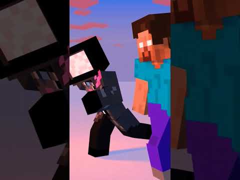Minecraft Animation: Herobrine Absorbs TV Man Power?!