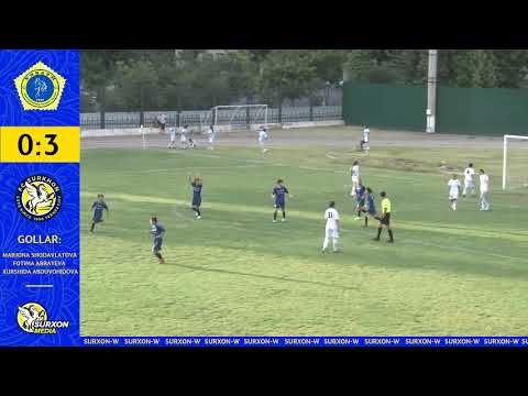 Xorazm-W - Surxon-W 0:3 (HIGHLIGHTS)
