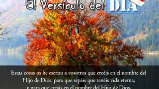 Miniatura del video: El versiculo del dia .com - 1 Juan 5 v13