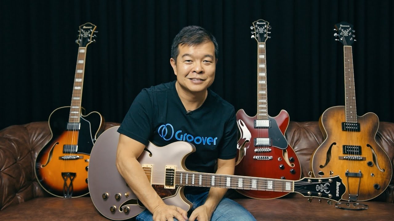 Essas guitarras Ibanez fizeram o Kazu até esquecer as palavras